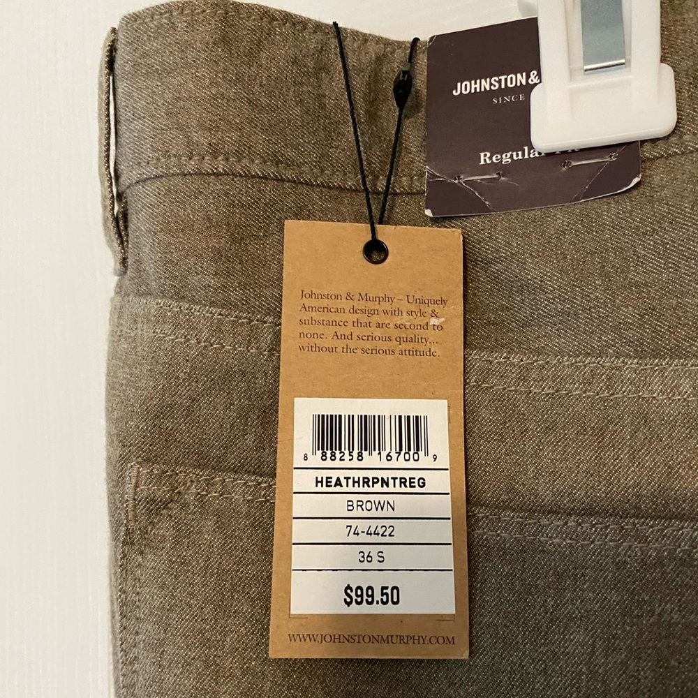 Johnston and Murphy pants